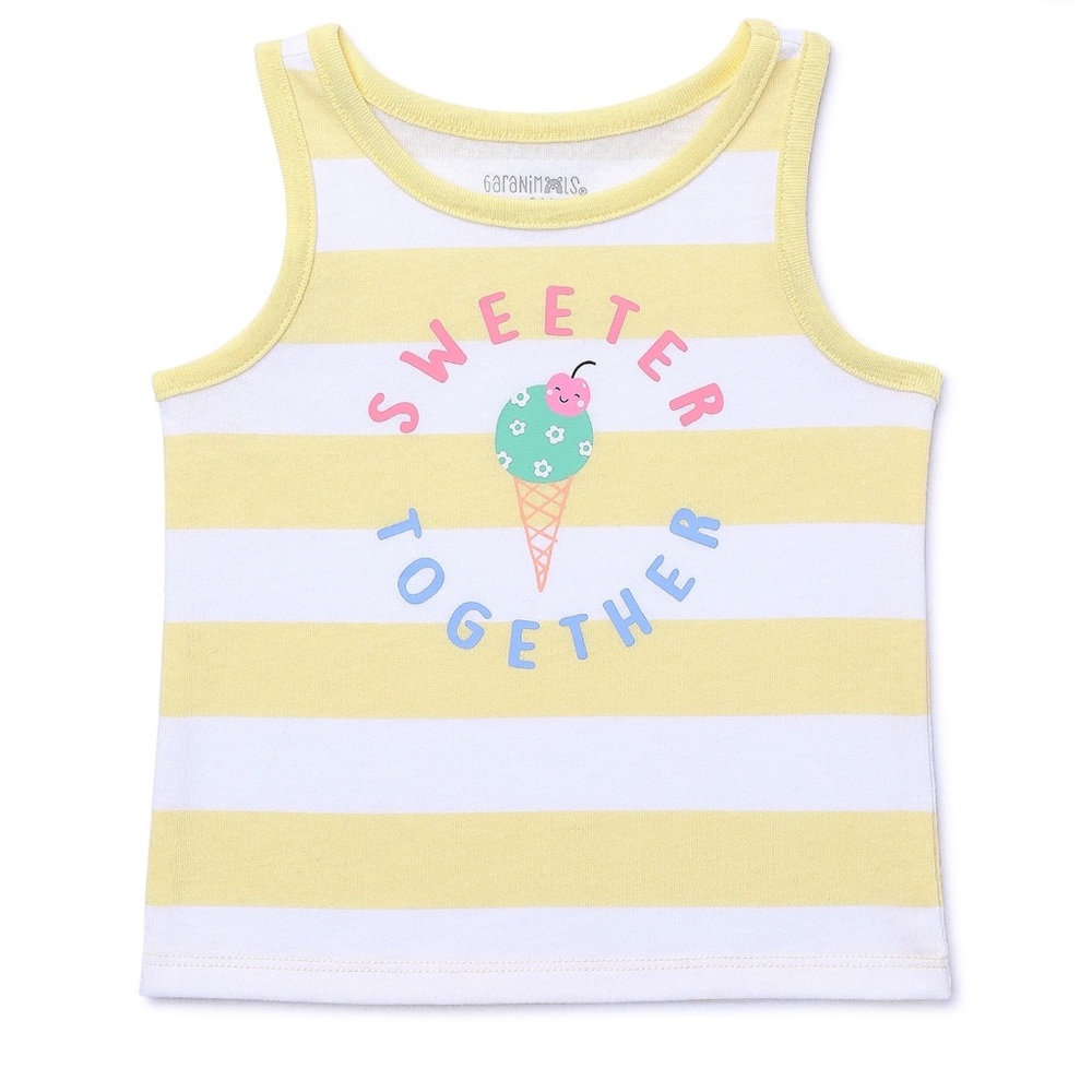 Garanimals | Baby Girl Graphic Jersey Tank Top